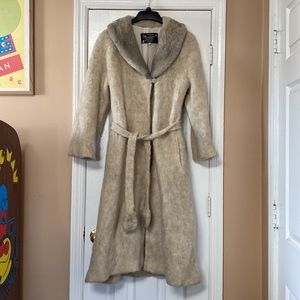$150 FINAL PRICE VTG 70’s Polarknit of Iceland Wool Maxi Length Coat Penny Lane